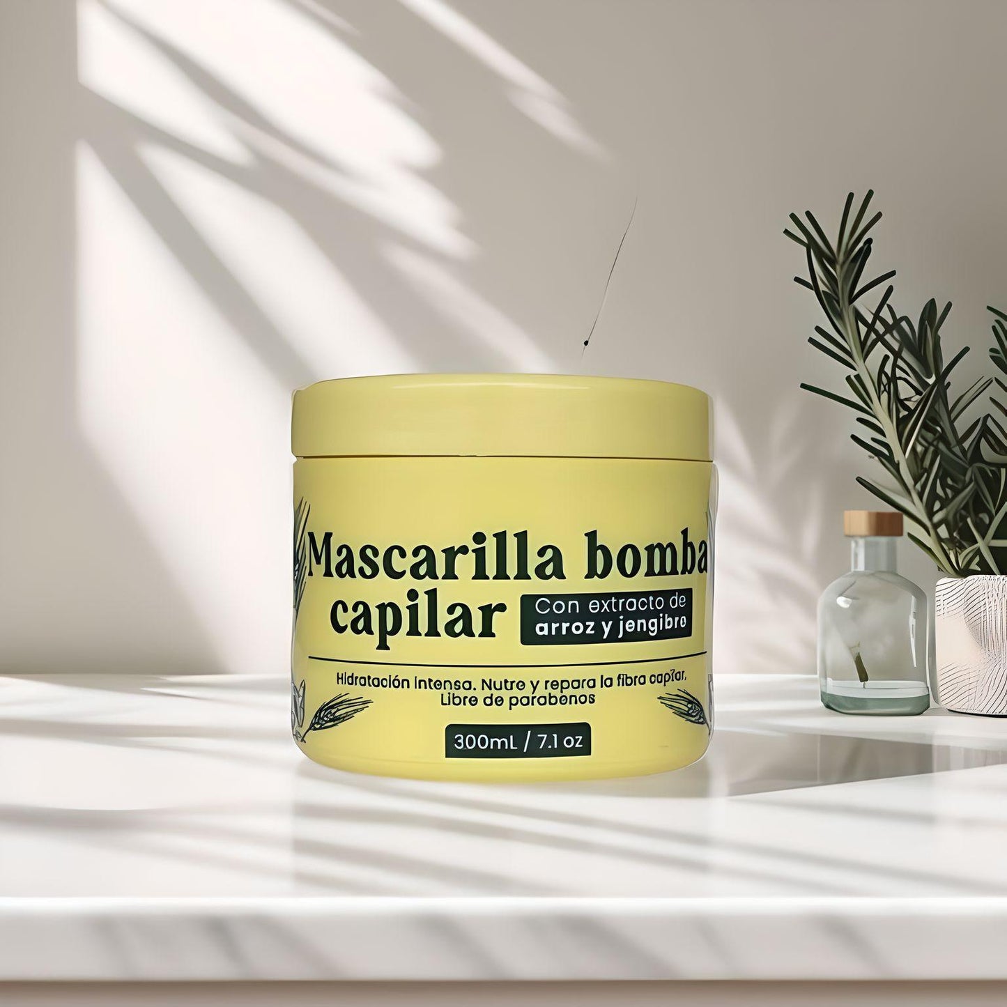 Mascarilla
Bomba capilar